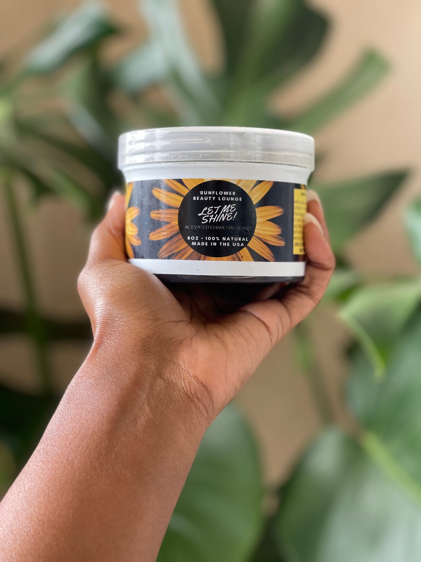 Let Me Shine! Activated Charcoal Scrub